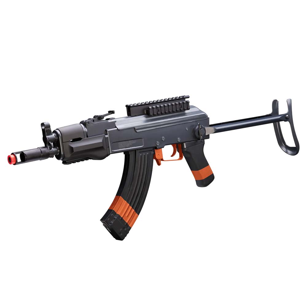 Game Face GF76 California Compliant 6mm Airsoft Rifle, Black - GF76-CA