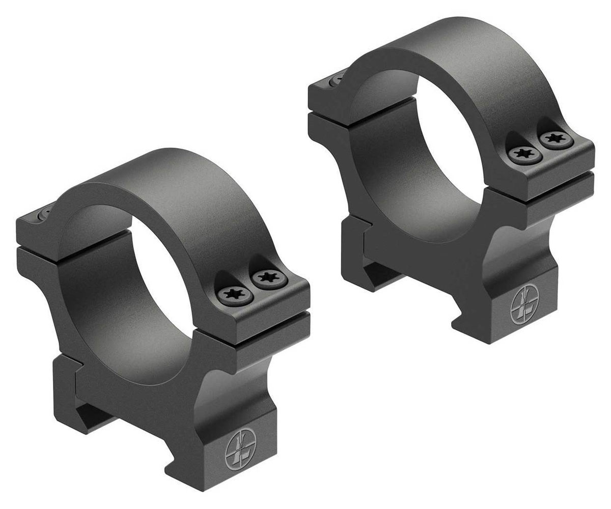 Leupold Open Range Cross Slot 30mm Low Rings, Matte Black - 180946