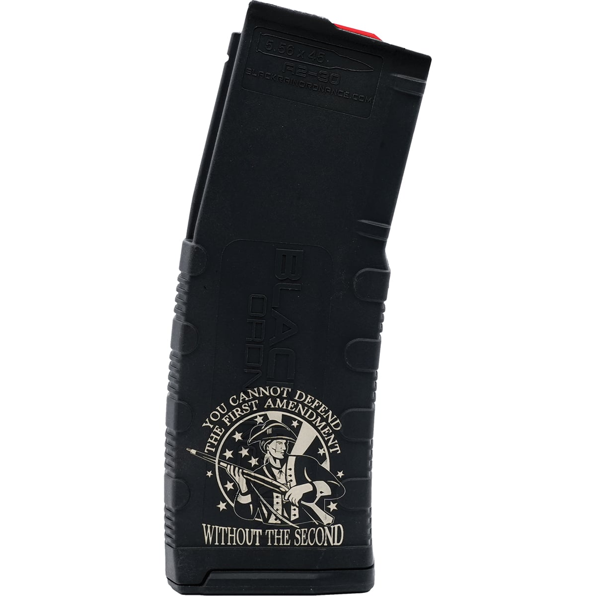 Black Rain Ordnance Second Amendment 30rds 5.56x45mm/.223 Remington, Black/Tan