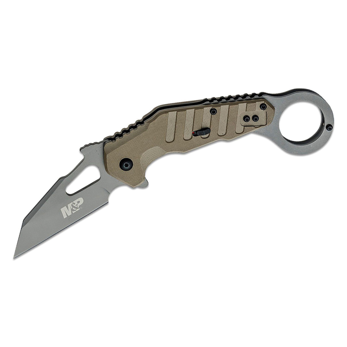 Smith & Wesson Extreme Ops Karambit Knife Wharncliffe, Tan