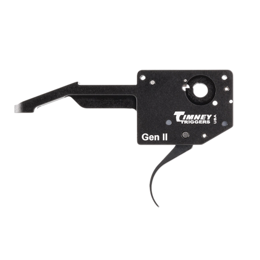 Timney Triggers Curved Trigger Single-Stage, Black