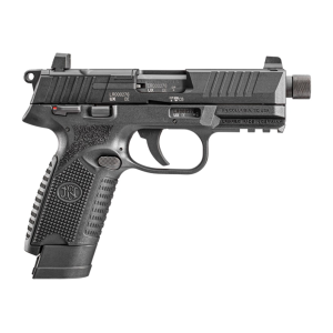 FN 502 Tactical 22LR Pistol 4.6" Threaded Barrel 15+1 Round Black