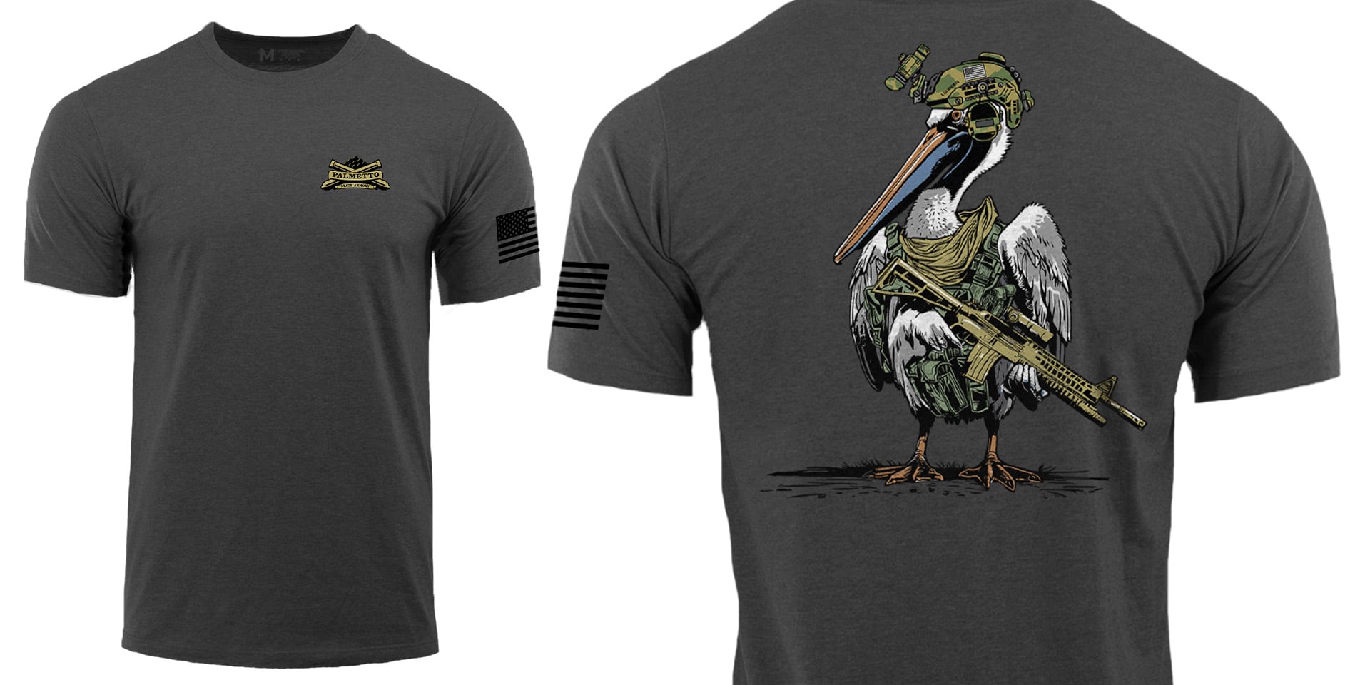 PSA "Pelican" T-Shirt, Forest Night - Small