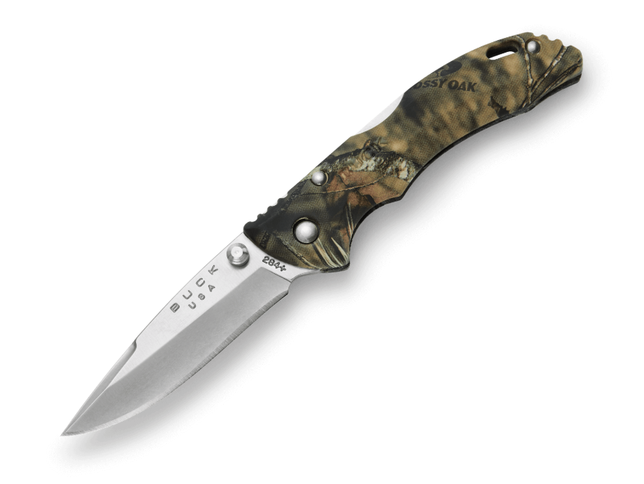 Buck Bantam Folding Drop Point Knife, Mossy Oak Break Up Country - 0286CMS24-B