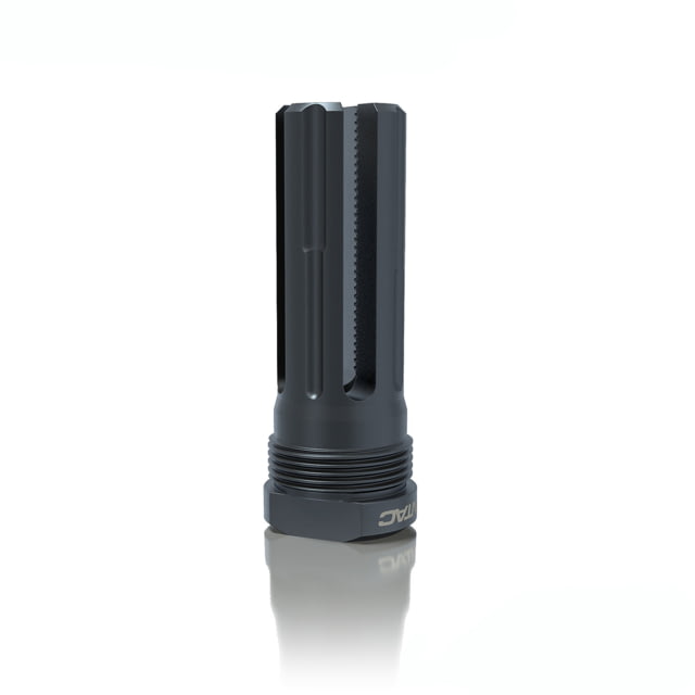 LANTAC Plan-B Lamprey Flash Hider 223/556 Caliber 1/2-28 Thread Long Black