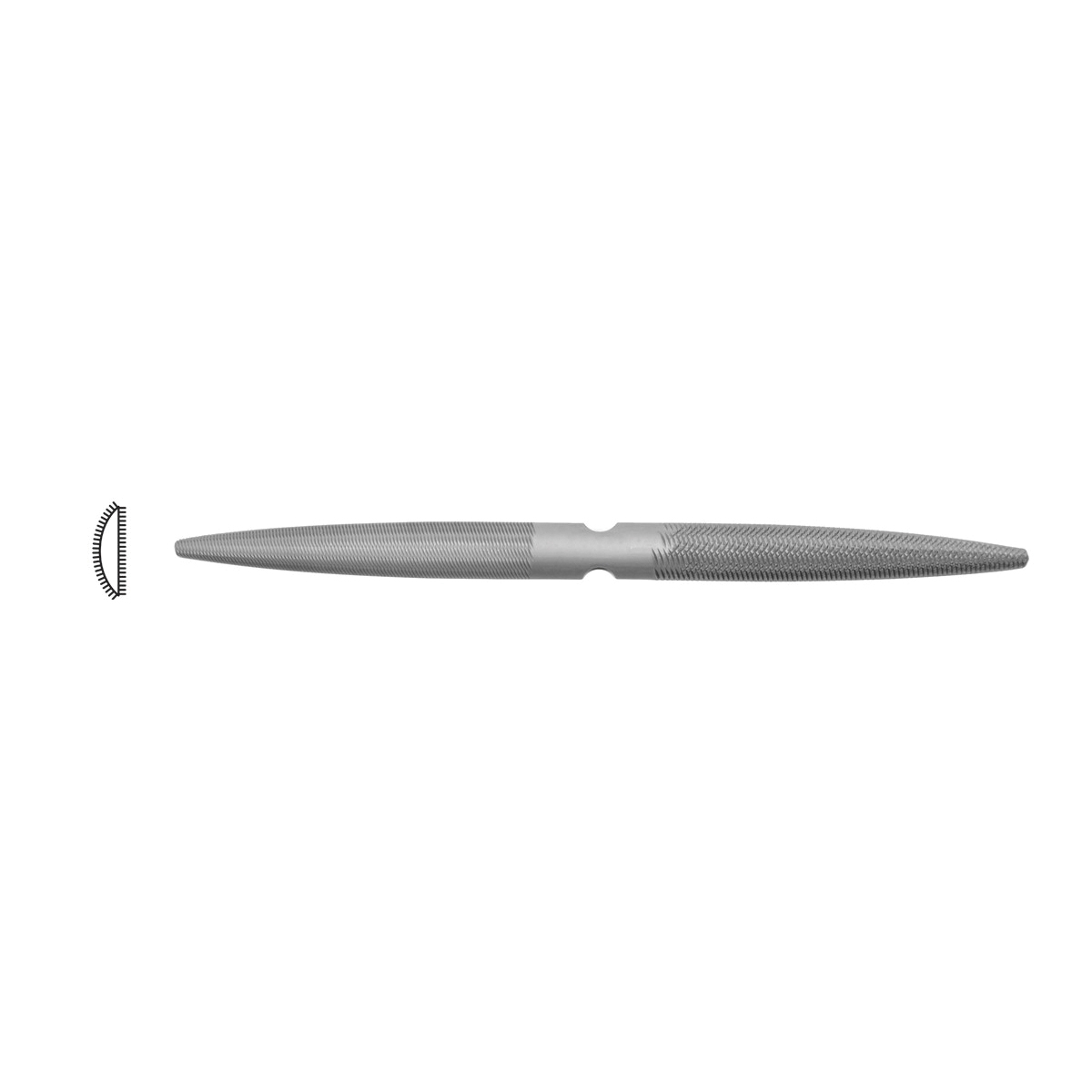 Grobet USA Swiss Pattern Precision Vul-Crylic File