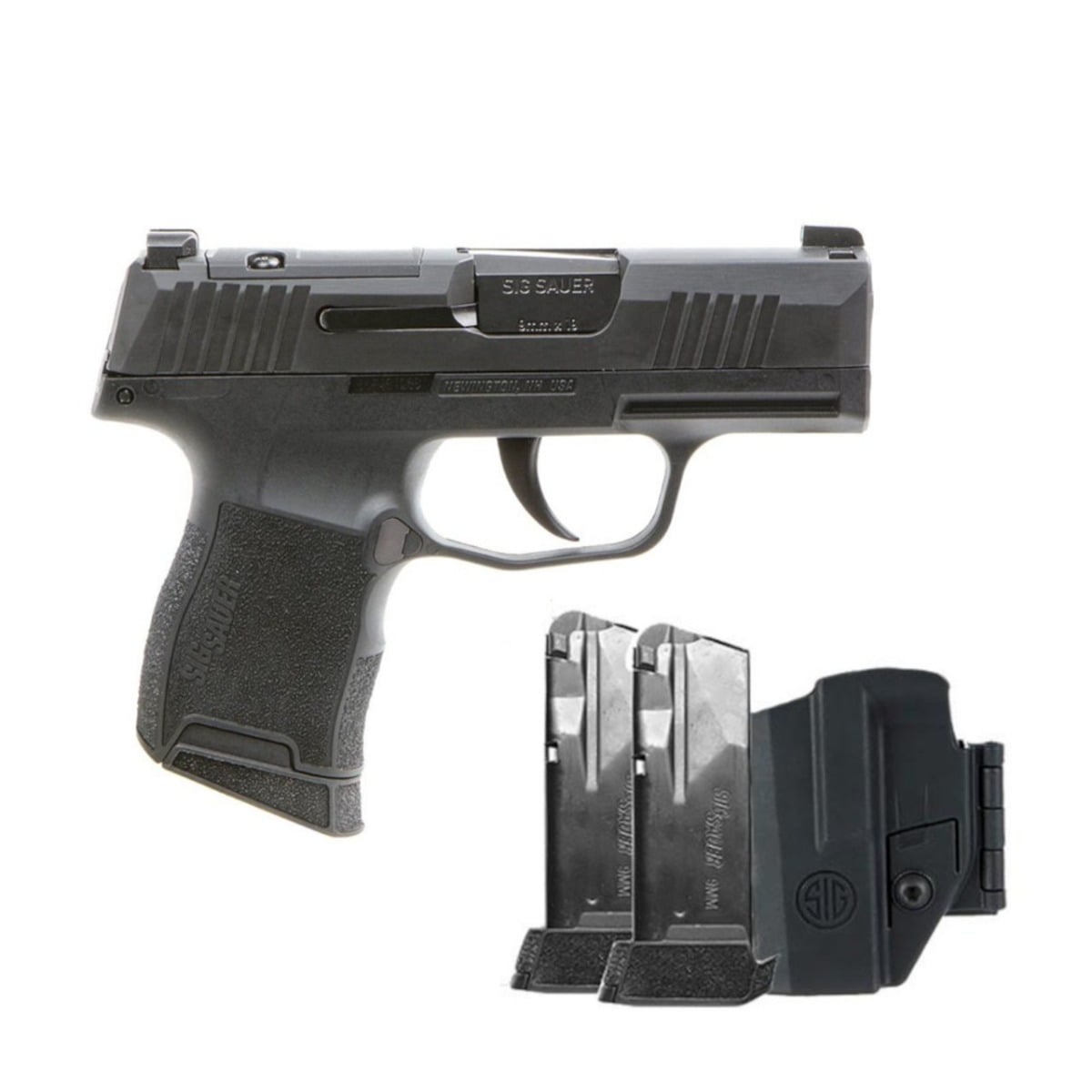 Sig Sauer P365 TACPAC 3" 9mm Pistol W/ (3) 10rd & Holster - 365-9-BXR3P-TACPAC-10