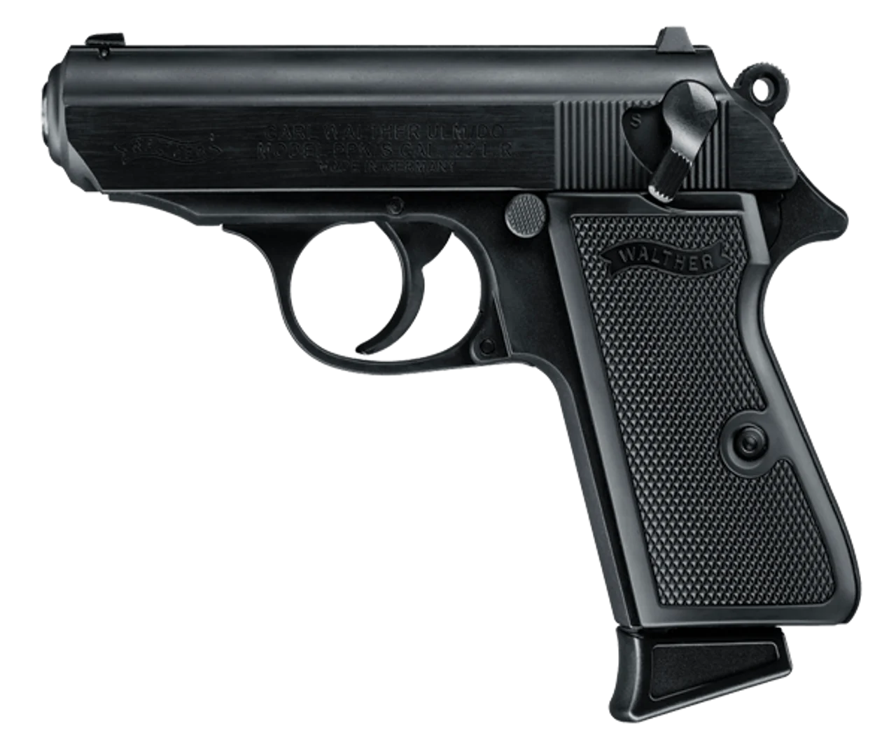 WALTHER PPK/S 22LR PSTL BLK 10RD MAG