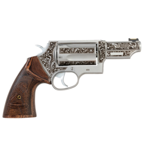 TAURUS Judge 20th Anniversary 45 Colt/.410 Gauge 3" 5rd - Engraved Matte Stainless