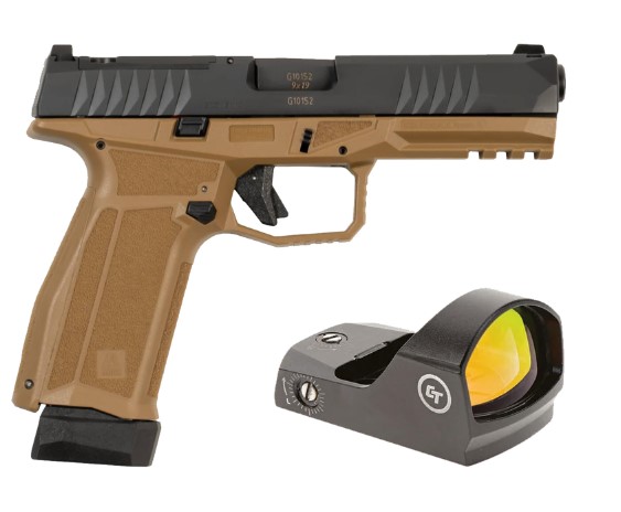 AREX Delta L OR 9mm FDE with Crimson Trace Red Dot