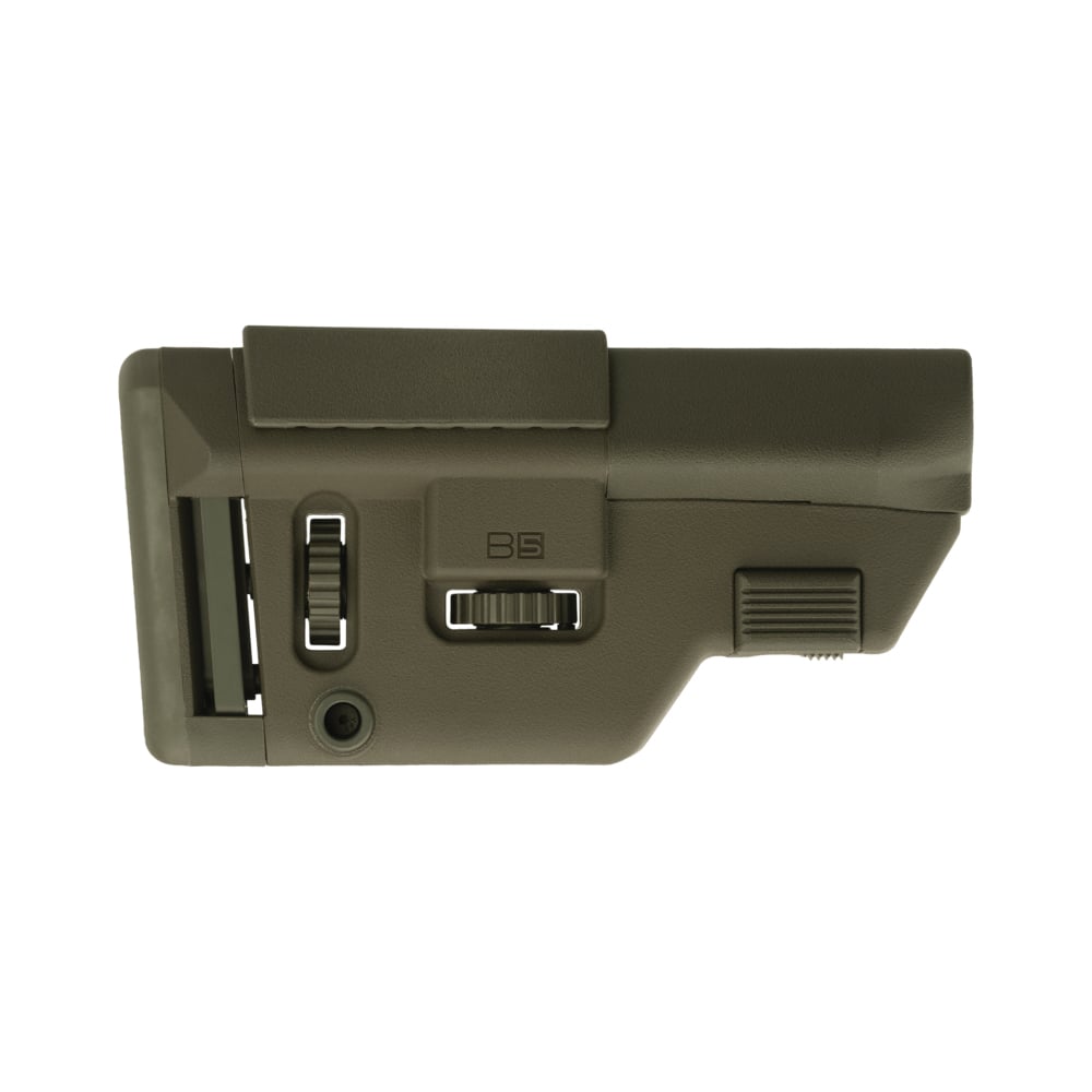 B5 Systems Short Collapsible Precision Stock, Olive Drab
