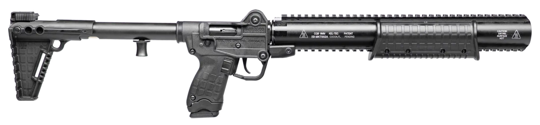 KEL SUB-2000 CQB 9mm Integrally Suppressed Carbine