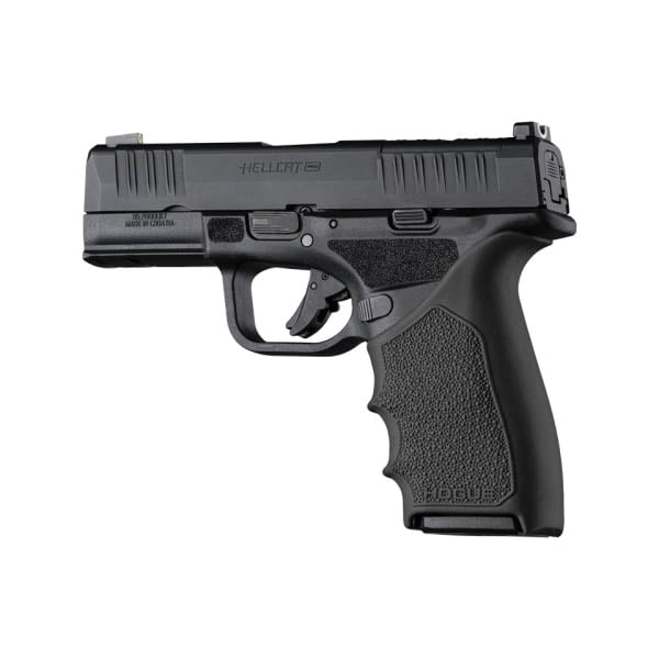 Hogue Handall Beavertail Grip Sleeve Fits Springfield Armory Hellcat Pro, Black