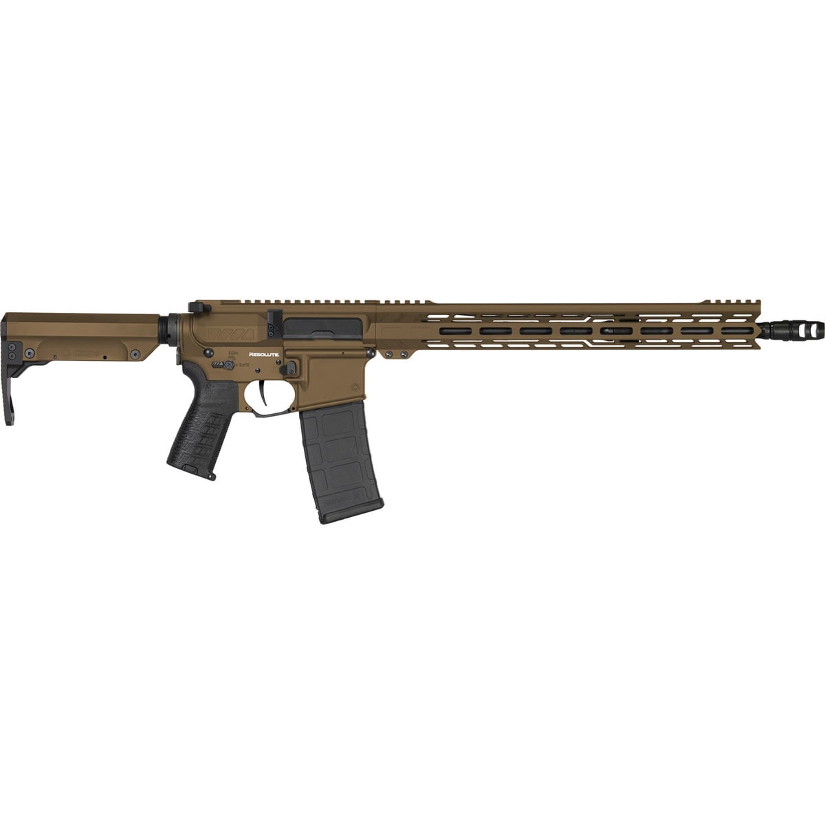 CMMG Resolute MK4 5.56x45mm 16.10" AR Rifle, Midnight Bronze - 55A9D0BMB