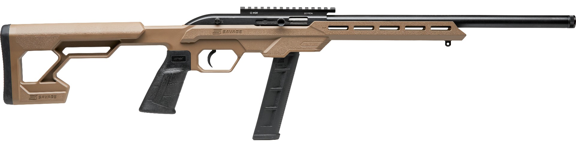 Savage 64 Precision .22LR Semi-Auto Rifle, 20rd