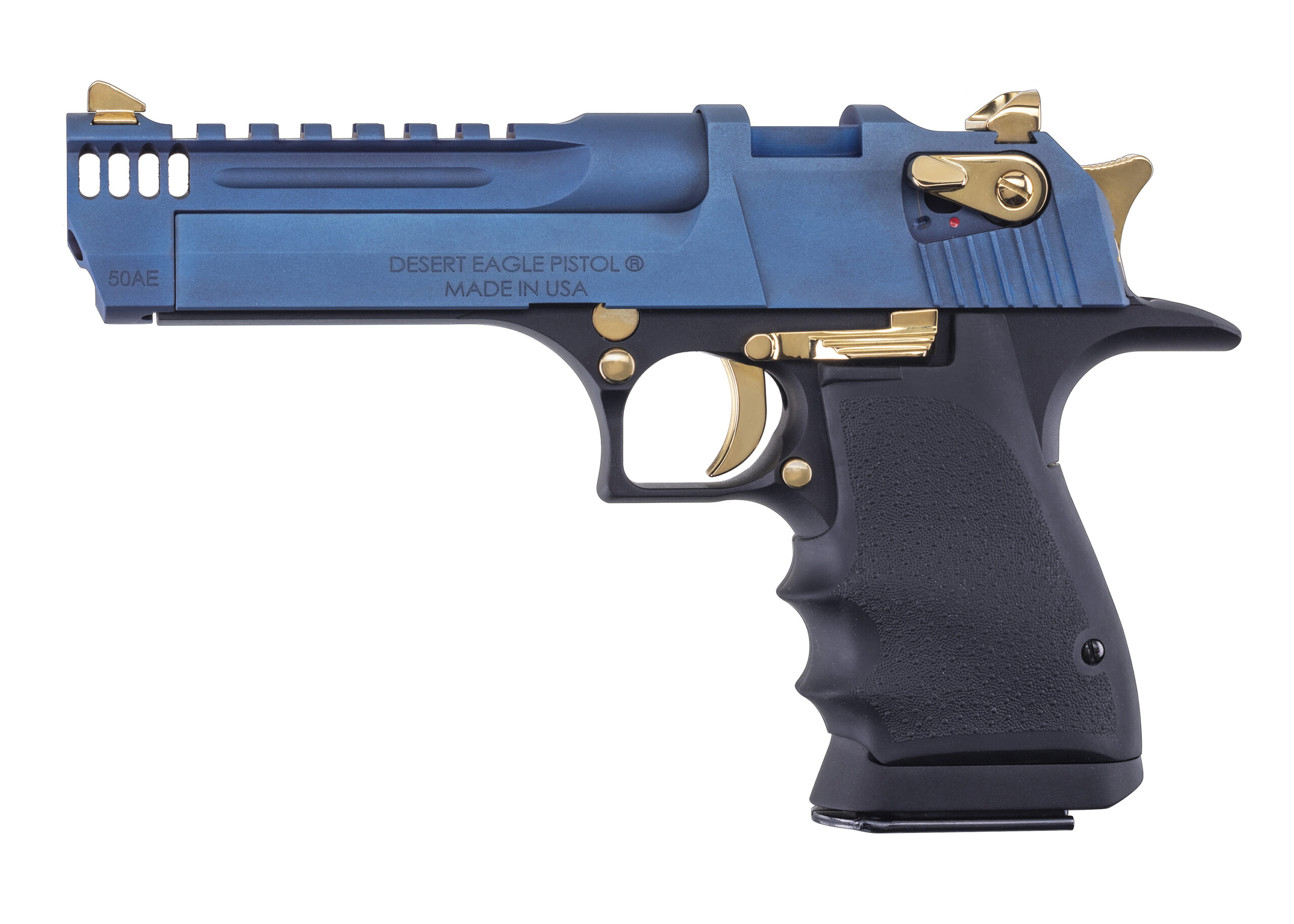 Magnum Research Desert Eagle 50AE - Black/Carbo Blue