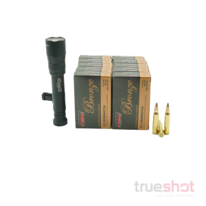 BUNDLE DEAL: Surefire M640DFT-PRO Turbo Rifle Light and 200 Rounds of Ammo - PMC 223 55 Grain
