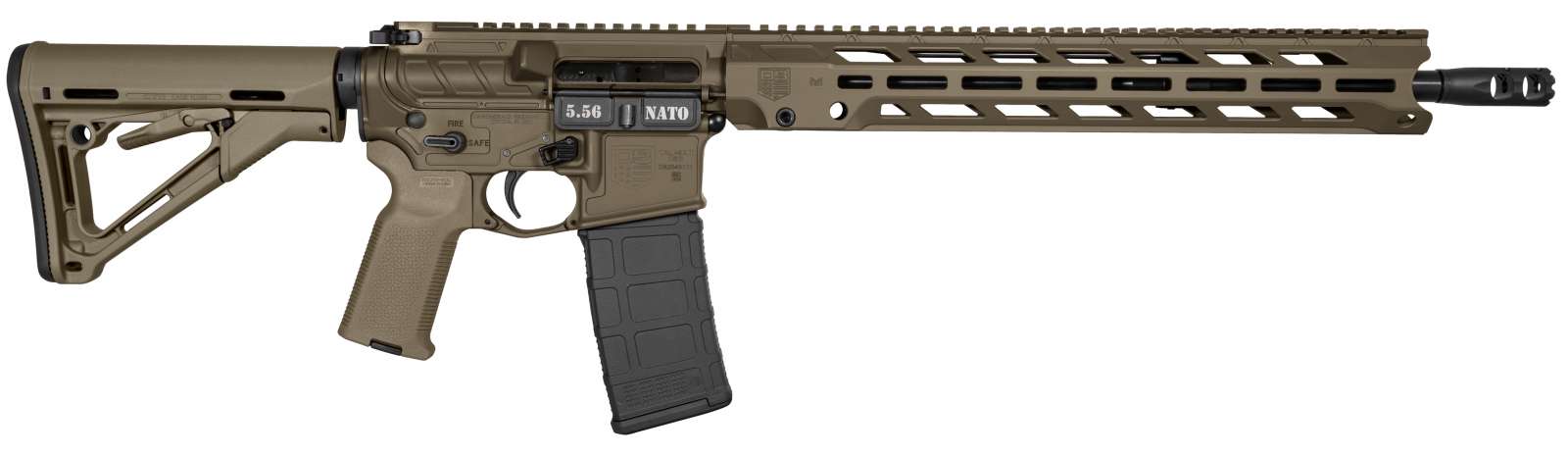 Diamondback DB15 Obsidian 16" 5.56 Rifle ODG
