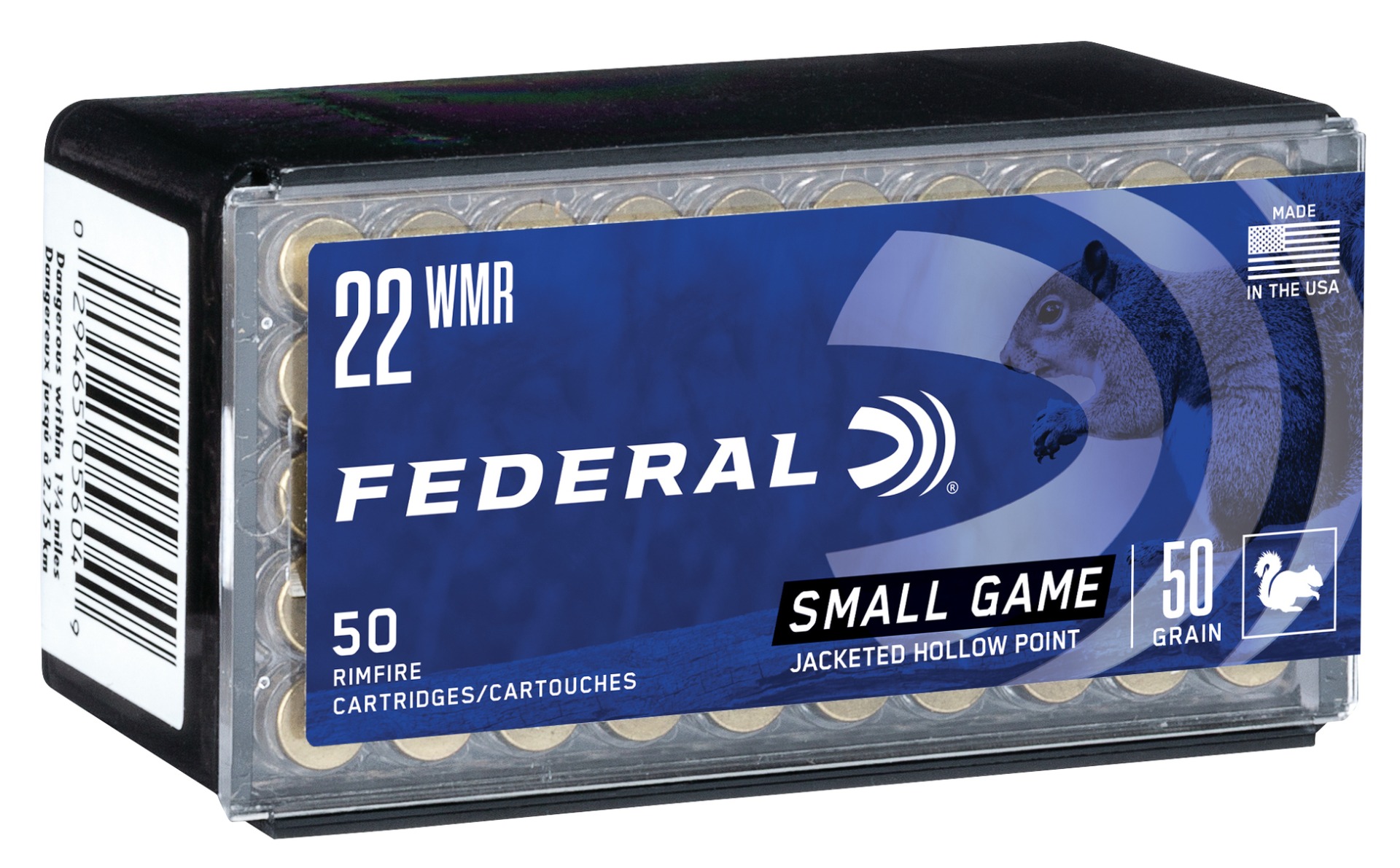 FED GMSHK 22WMR 50GR JHP 50/3000 - No Credit Card Fees - Low, flat rate shipping