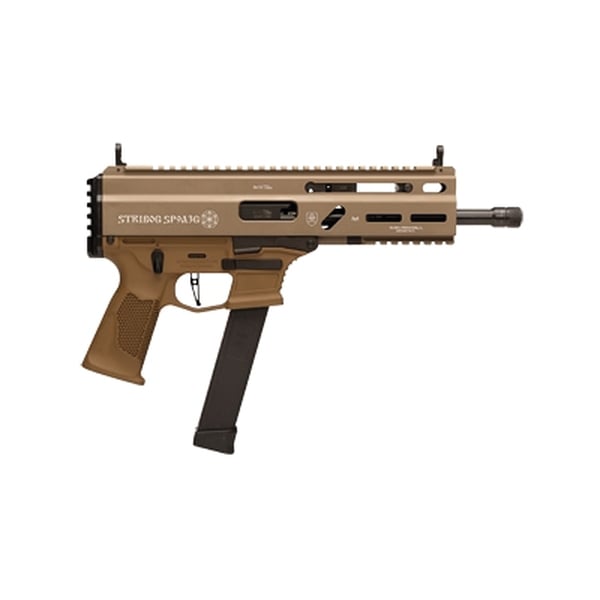 Grand Power Stribog SP9A3G 9mm 8" 33rds, Flat Dark Earth