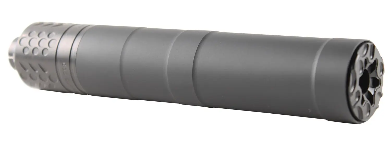 CGS Mod 9 FS 9mm Suppressor — 7.70 in, Anodized Black