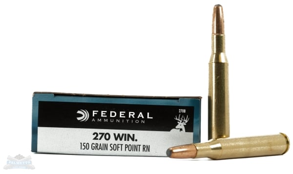 Federal 270 150gr SP RN Power-Shok Ammunition 20rds - 270B
