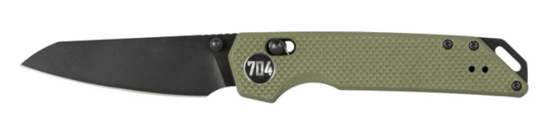 704 Gear Hornet EDC 3.17" Reverse Tanto Blade Folding Pocket Knife w/ Crossbar Lock, OD Green