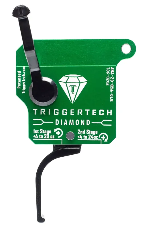 TriggerTech Remington 700 Diamond Two-Stage Trigger Green