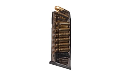 ETS 10mm 15rd Glock Magazine, Carbon Smoke - SMK-GLK-20