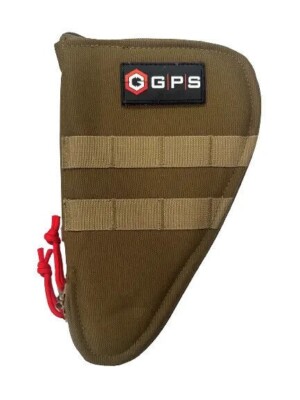 GPS Discreet Carry Pistol Case 4" Handguns, Tan - 1004CPCT