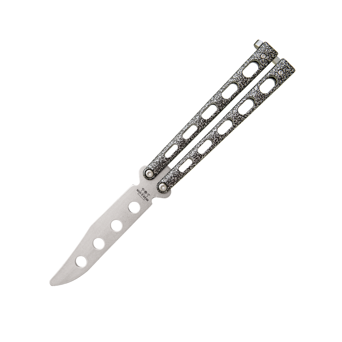 Bear & Son 5" Silver Vein Butterfly Trainer