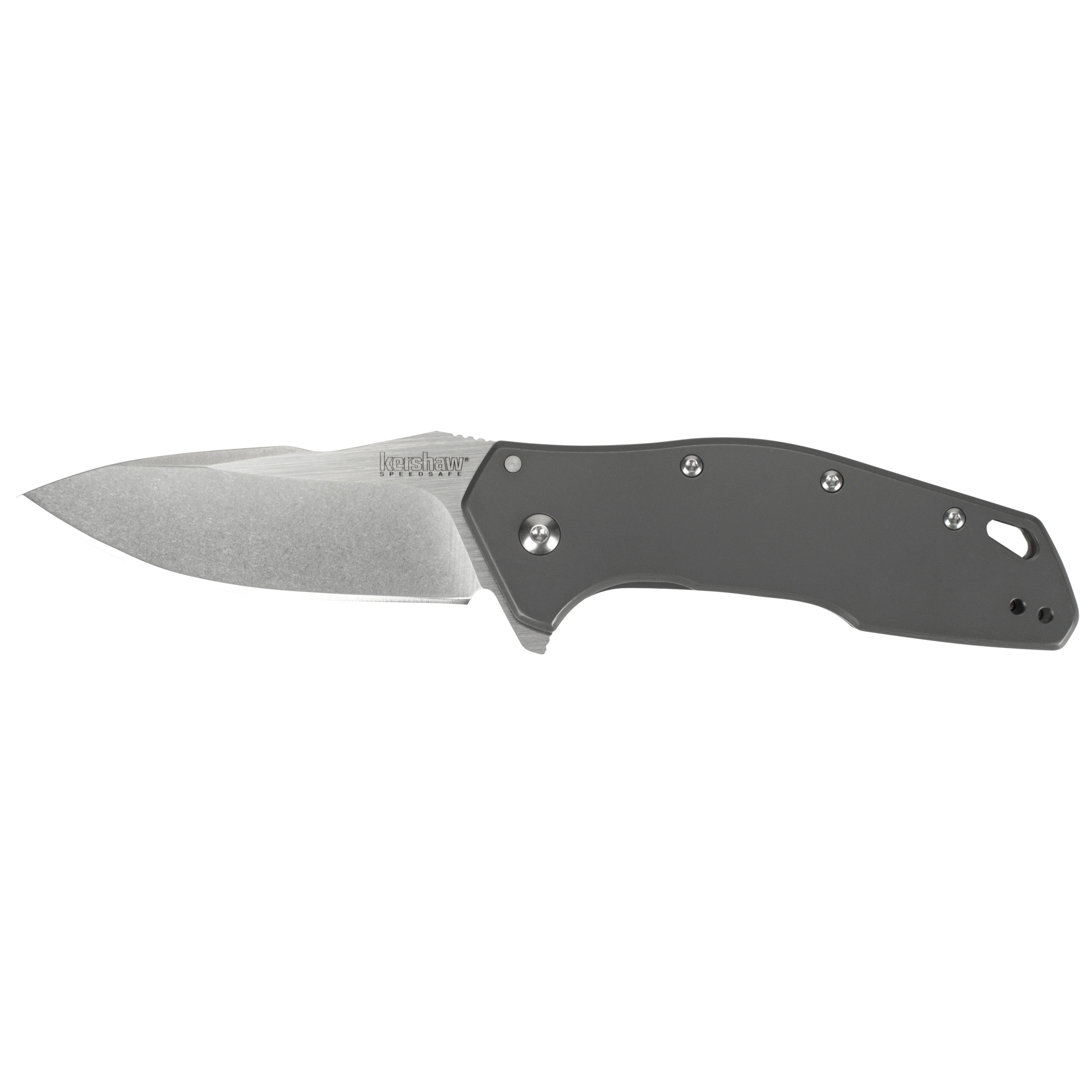 Kershaw Eris 3" Modified Drop Point Folding Knife, Gray - 1881