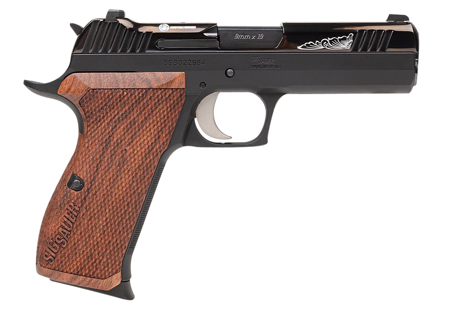 Sig Sauer P210 Carry Custom Works 9mm 4.10" 8rd Pistol - 210CA-9-CW