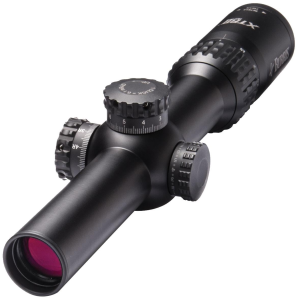 Burris REFURBISHED Burris XTR II Rifle Scope - 1-5x24mm Illum. XTR II Ballistic CQ Mil Reticle Low Mil Knobs Matte