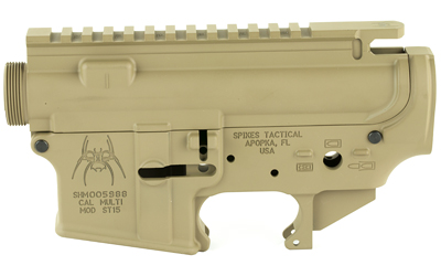 Spike's Tactical AR-15 Stripped Upper/Lower Set FDE