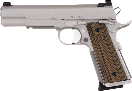 Dan Wesson Specialist 45ACP 5" 8RD Stainless Steel