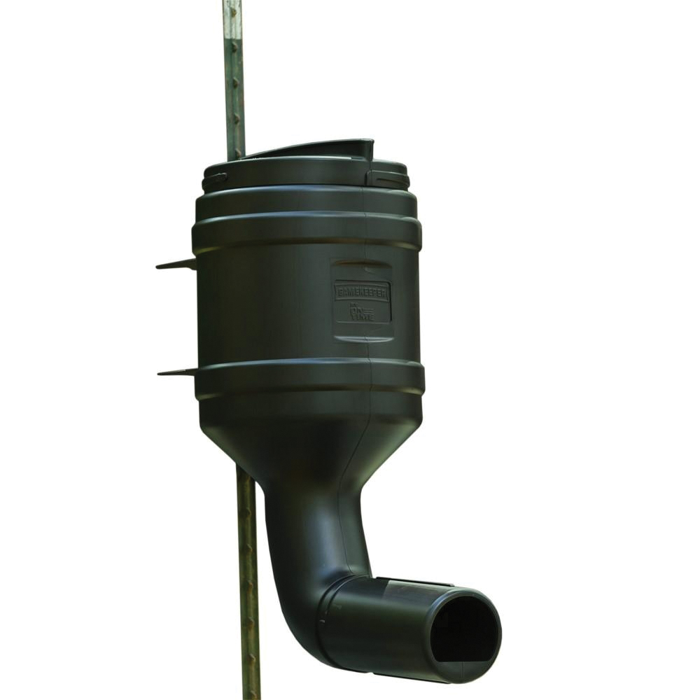 On Time Mossy Oak Gamekeeper 80 lb T-Post Gravity Feeder