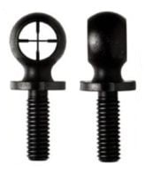 KNS Precision AR-15 Sight Front Crosshair Hooded Duplex ARHDDU
