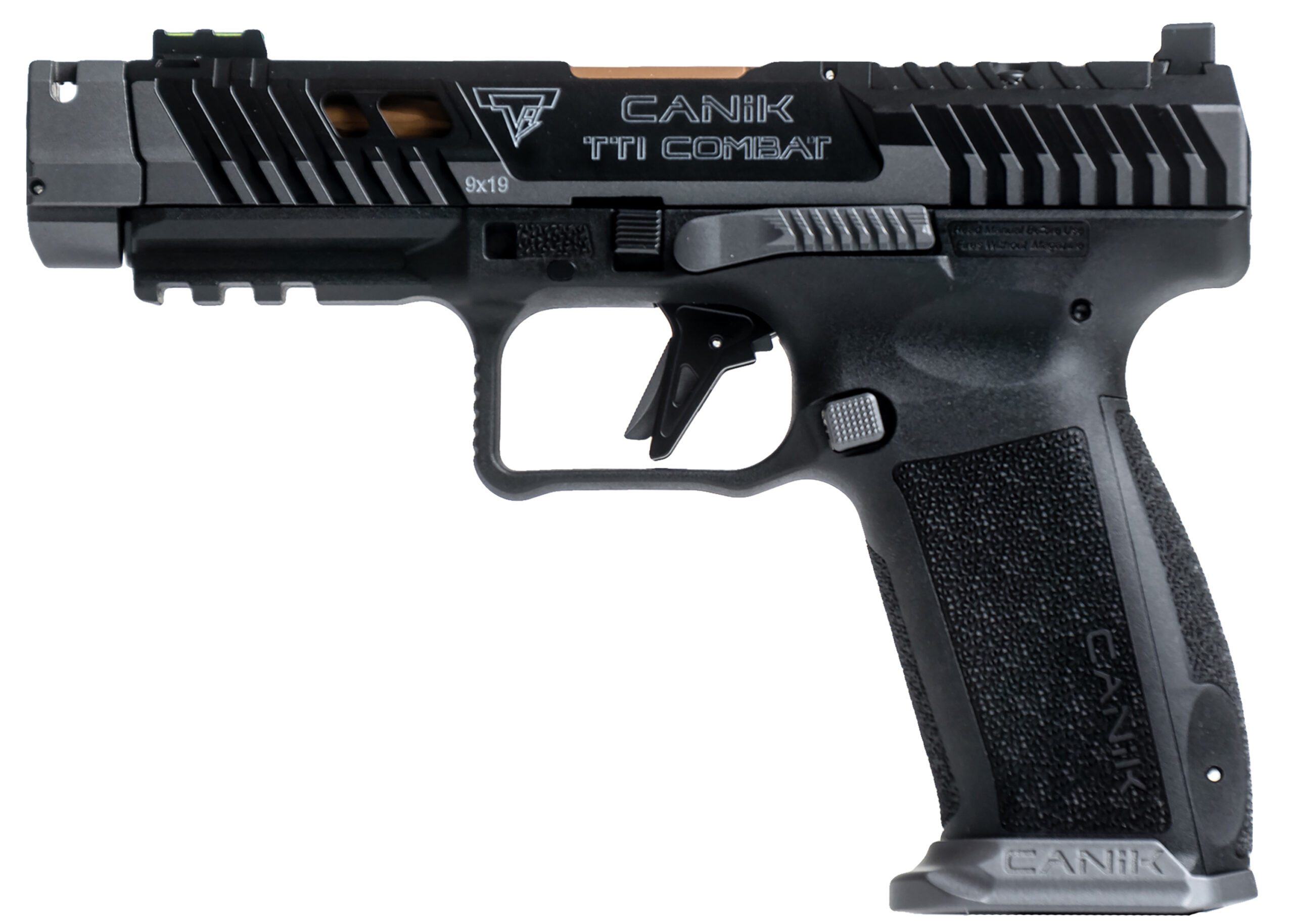 Canik TTI Combat 9mm Semi-Auto Pistol - Smoke Finish