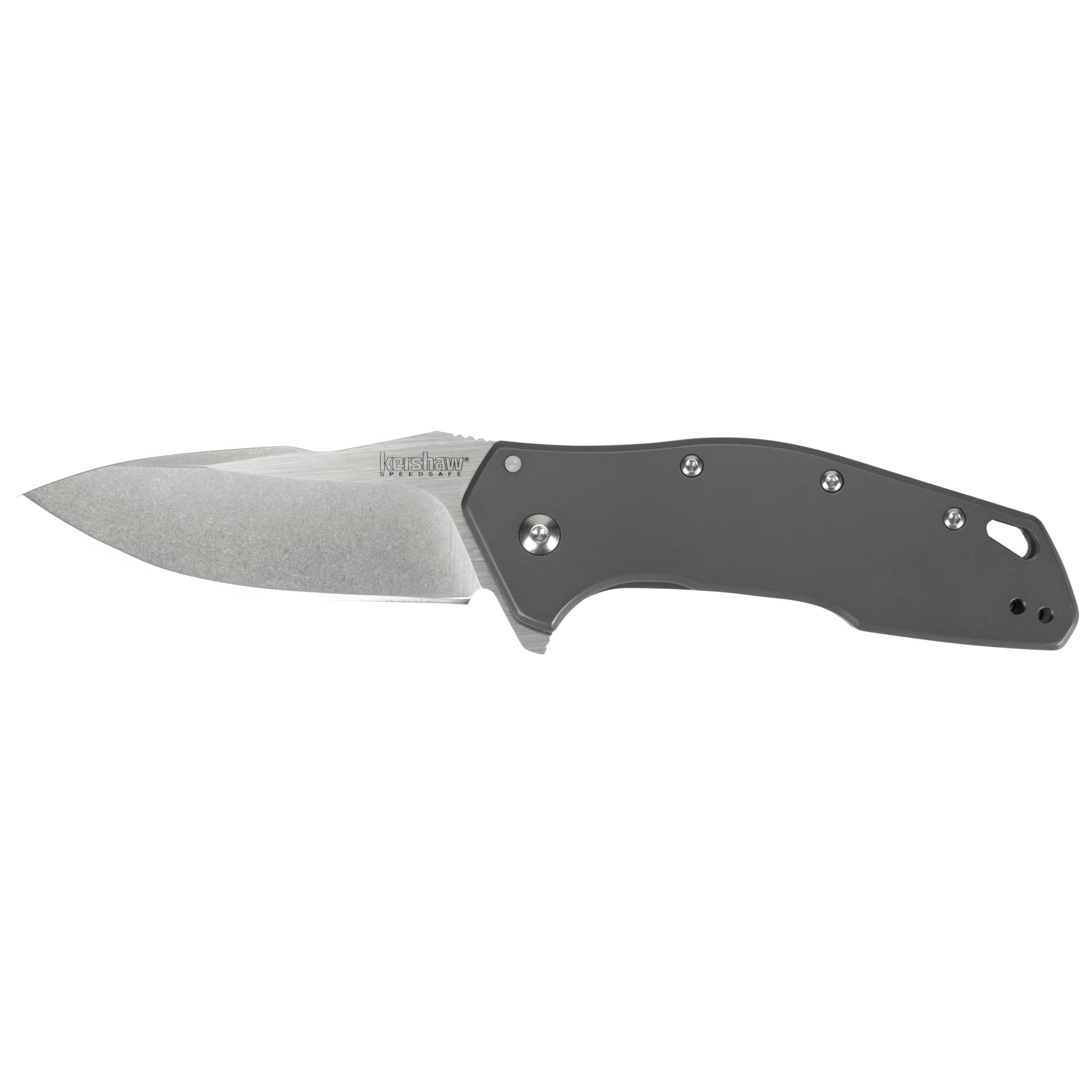 Kershaw Eris 3" Modified Drop Point Folding Knife, Gray - 1881
