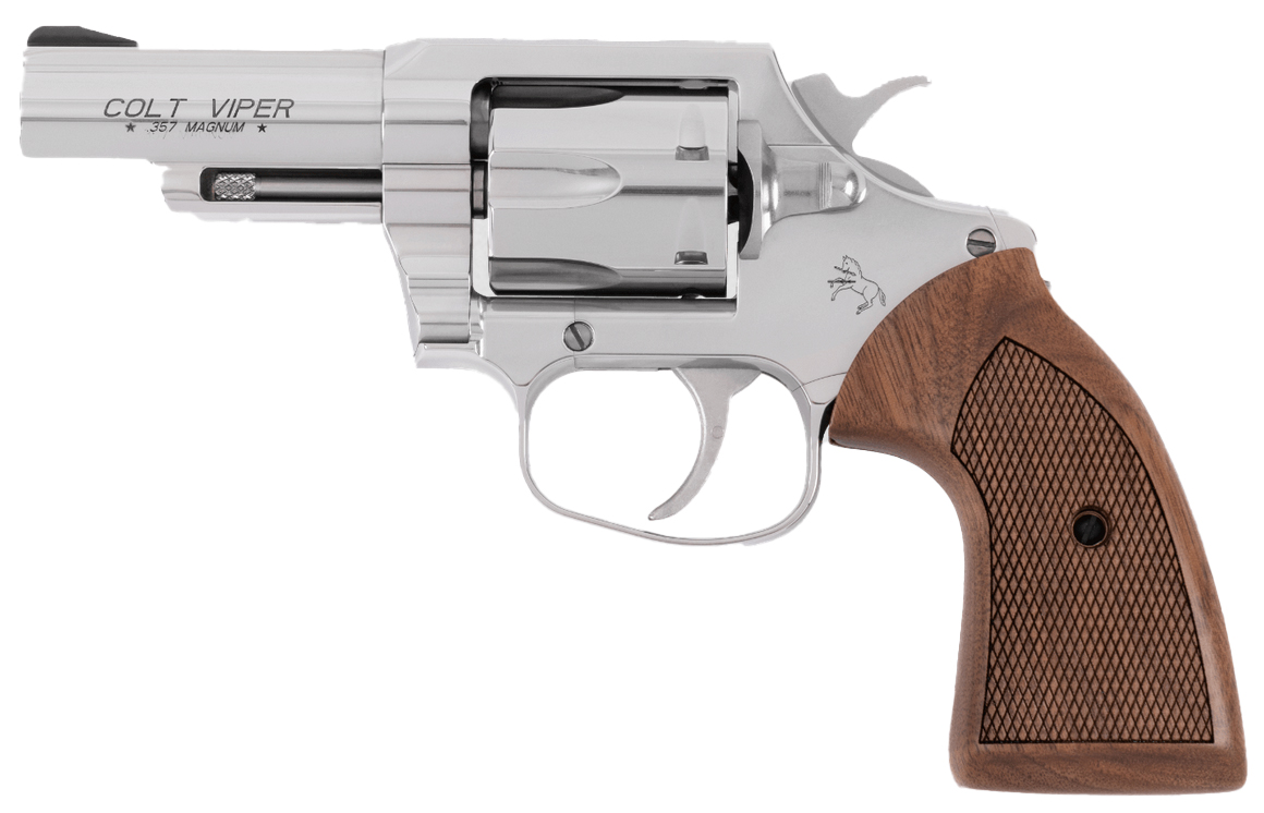 Colt Viper .357 Magnum Revolver, 3" Stainless, 6RD