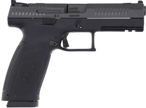 CZ P-10 F 9MM FS 10-SHOT - REVERSIBLE MAG CATCH BLACK
