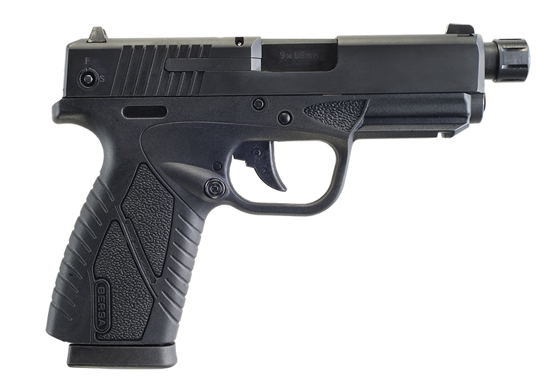 Bersa BPCC 9mm Pistol - Threaded Barrel, 8rd