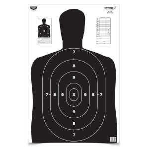 Birchwood-Casey Birchwood Casey Eze-Scorer BC-27 Black Paper Target - 23"x35" 5/ct