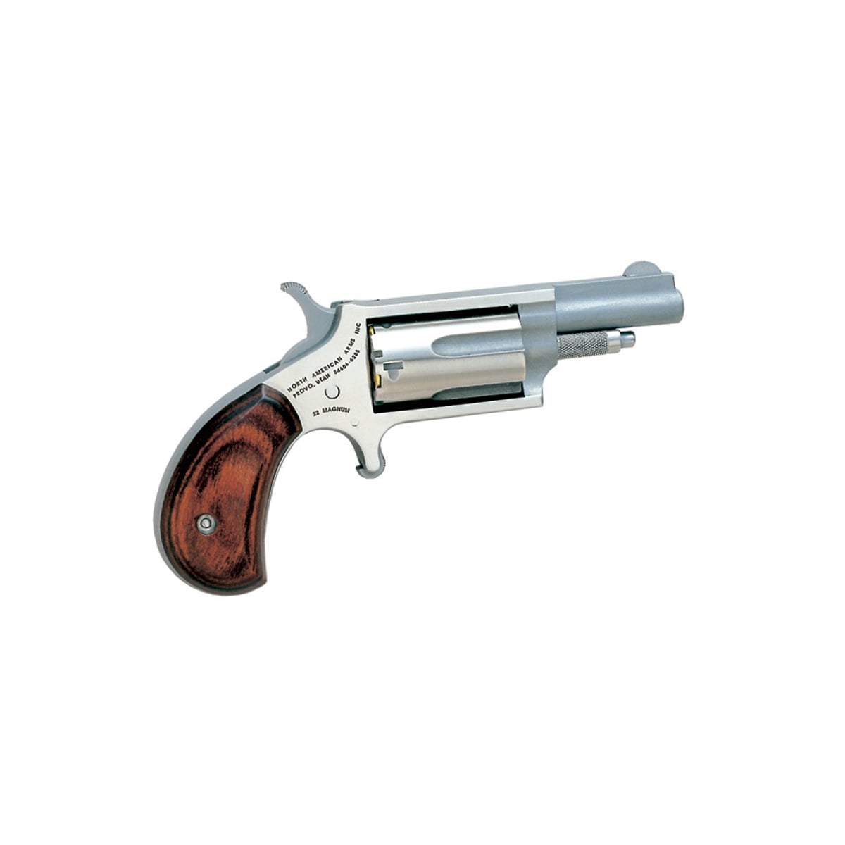 NORTH AMERICAN ARMS MINI 22MAG REV 1-5/8″ SS - No Credit Card Fees - Low, flat rate shipping