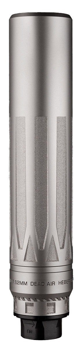 Nomad LTi XC Suppressor - DAIR .30 Caliber, 7.62 Silver