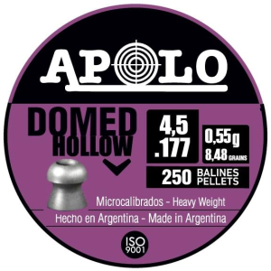 Hatsan-Usa Hatsan Apolo Domed Hollow Air Rifle Pellets 177 Cal 8.48 gr 250/ct