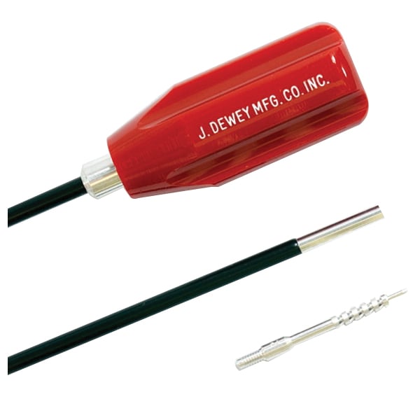 J Dewey Rods #8-32 Female 44" .22 Cal Copper Eliminator Cleaning Rod