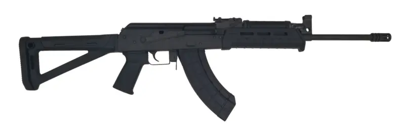 Century Arms (Limited Edition) VSKA Trooper AK-47 Rifle - Black | 7.62x39 | 16.5" Barrel | Magpul MOE AK Stock | Magpul MOE Pistol Grip Handguard | A2 Style Flash Hider