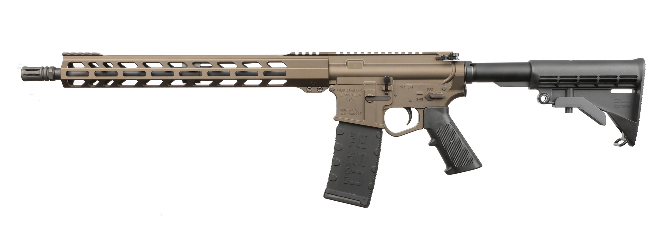Wise Arms WA-15B .300 Blackout Rifle 16"